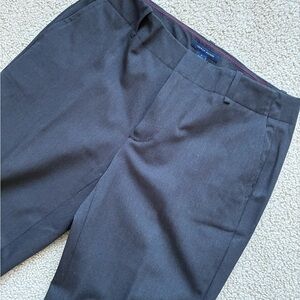 Tommy Hilfiger Charcoal and Red Trim Pants